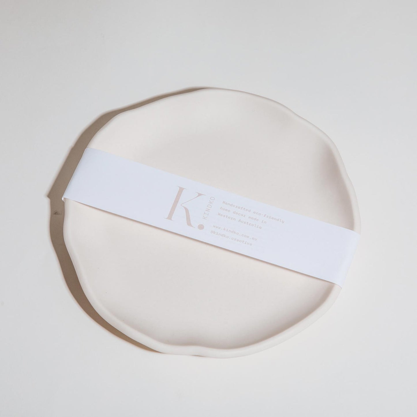 The Round Rippled Edge Tray