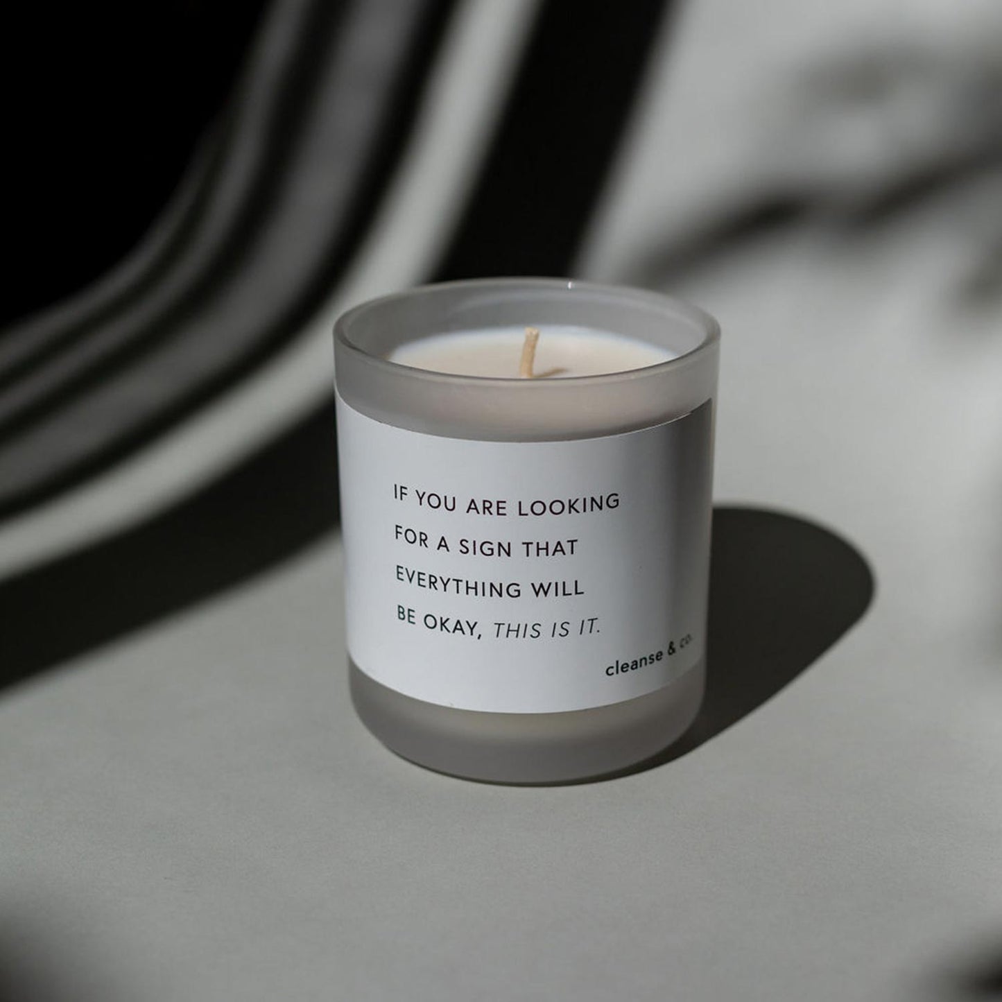 Quote Candle