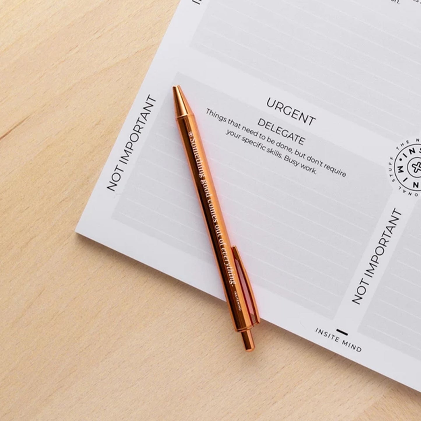journalling and pen gifts for those who are mindful