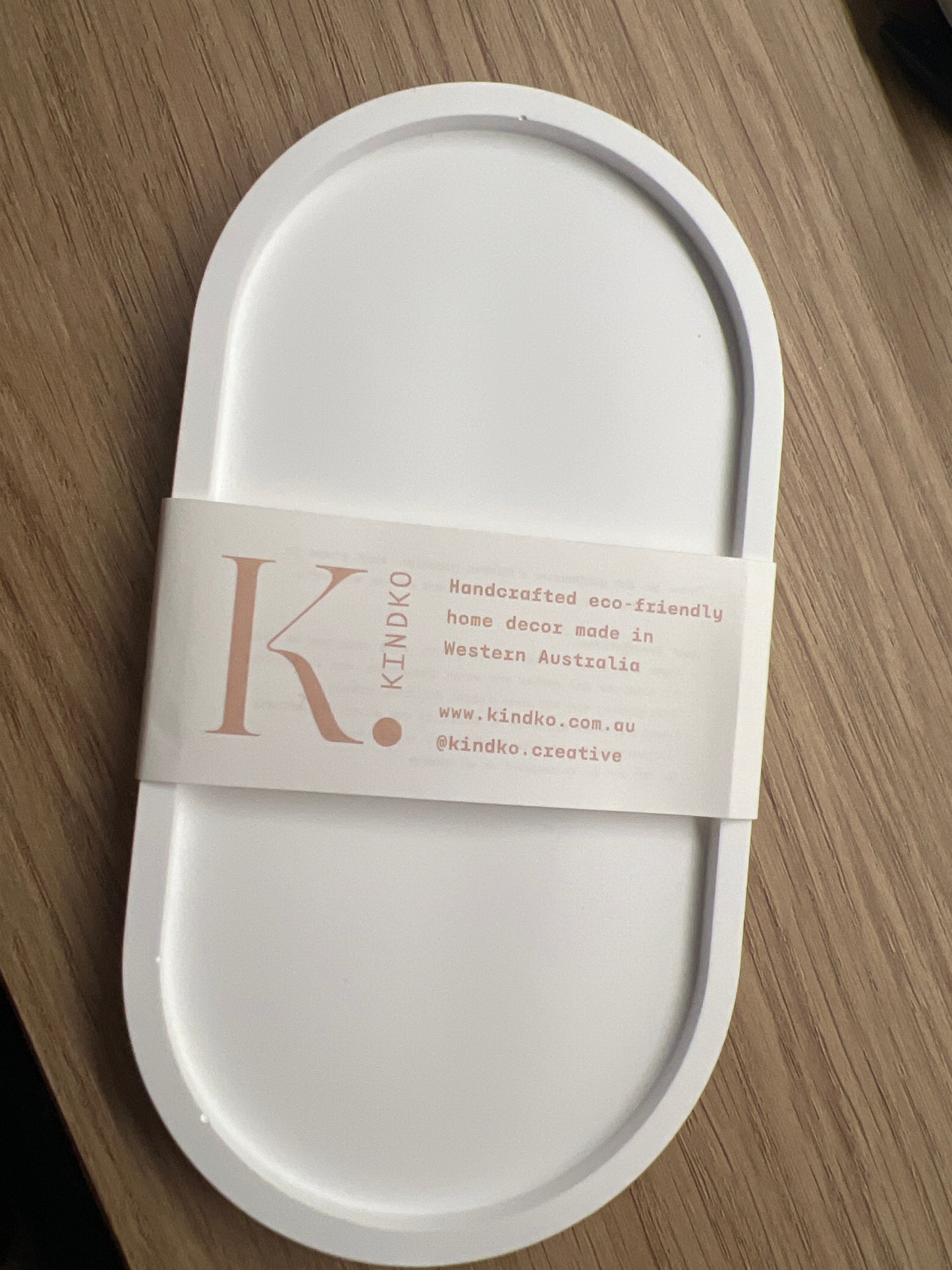 Oval Trinket Tray