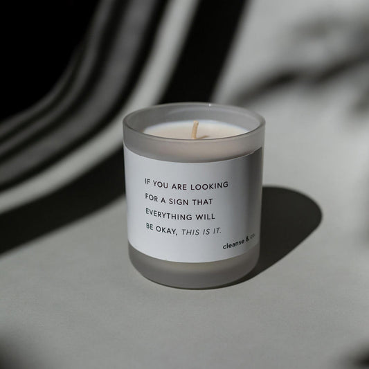 Quote Candle