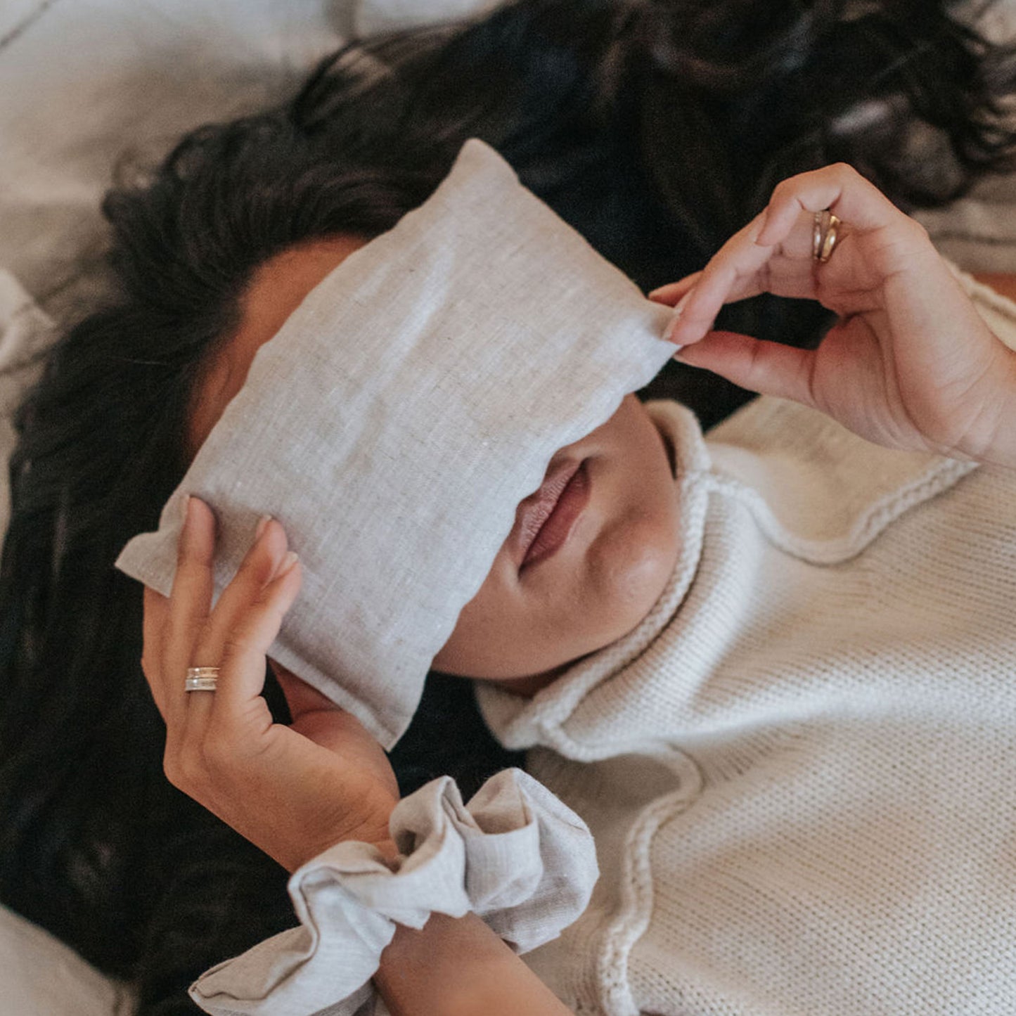 eye pillow for those puffy sore eyes